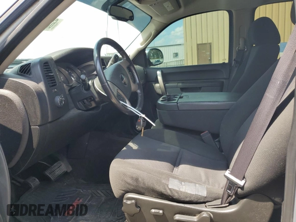 2011 GMC Sierra 1500 SLE with VIN 3GTP2VE33BG266362, listed as a Copart auction lot 62842195 with 148,679 mi miles and Salvage title. Bid and sale history available at DreamBid. Image 7.