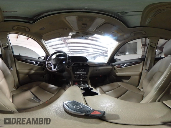 2013 Mercedes-Benz C-Class C 300 Sport with VIN WDDGF8AB7DR262326, listed as a IAAI auction lot 42139594 with 111,646 mi miles. Bid and sale history available at carsss.com. Image 18.