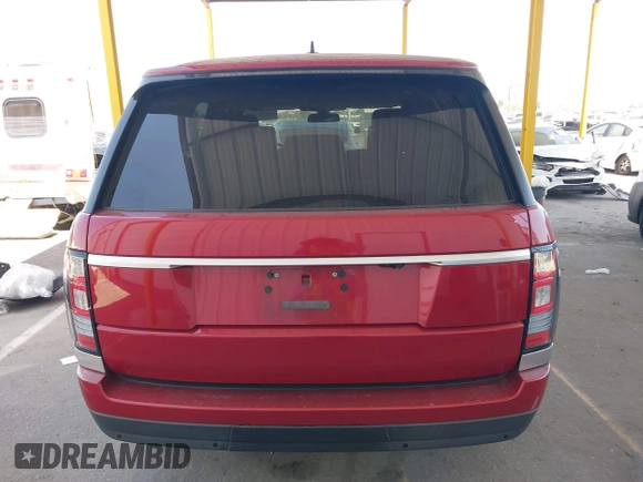 2016 Land Rover Range Rover HSE z VIN SALGS2PFXGA316291, wystawiony jako IAAI lot #42298799 z przebiegiem 92 922 mil mil oraz . Historia ofert i sprzedaży dostępna na DreamBid. Obrazek 16.