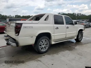 2005 Chevrolet Avalanche LT with VIN 3GNEC12Z05G182310, listed as a Copart auction lot 57424735 with 284,130 mi miles and Salvage title. Bid and sale history available at DreamBid. Image 3.