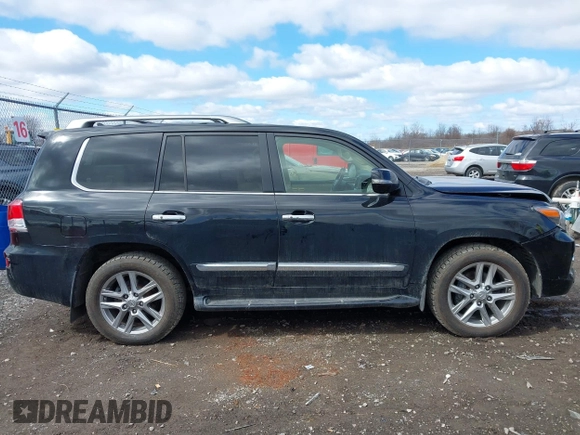 2013 Lexus LX 570 with VIN JTJHY7AX0D4124605, listed as a IAAI auction lot 41913053 with 141,389 mi miles and . Bid and sale history available at DreamBid. Image 14.