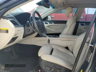 2017 Genesis G80 3.8L with VIN KMHGN4JE2HU182477, listed as a Copart auction lot 43333425 with 71,404 mi miles and Salvage Title. Bid and sale history available at DreamBid. Image 7.