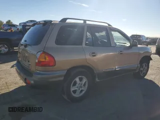 2004 Hyundai Santa Fe GLS with VIN KM8SC73D04U686851, listed as a Copart auction lot 78108514 with 92,297 mi miles and Salvage Title. Bid and sale history available at carsss.com. Image 3.