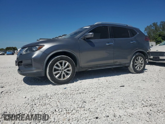 2018 Nissan Rogue SV with VIN KNMAT2MV4JP591164, listed as a Copart auction lot 50126705 with 163,365 mi miles and Salvage Title. Bid and sale history available at carsss.com. Image 1.