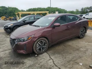 2024 Nissan Sentra SV с VIN 3N1AB8CV8RY269809, выставлен на аукционе Copart как лот 57394505 с пробегом 3 139 миль миль и Списание • Salvage title. История ставок и продаж доступна на DreamBid. Изображение 1.