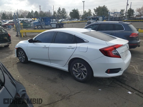 2017 Honda Civic EX z VIN 19XFC2F7XHE209024, wystawiony jako Copart lot #48227055 z przebiegiem 66 661 mil mil oraz Szkody całkowita. Historia ofert i sprzedaży dostępna na DreamBid. Obrazek 2.