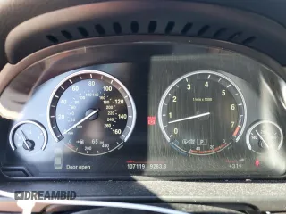 2015 BMW 5 Series 535i xDrive with VIN WBA5B3C57FD547905, listed as a Copart auction lot 52488415 with 107,119 mi miles and Clean Title. Bid and sale history available at carsss.com. Image 9.