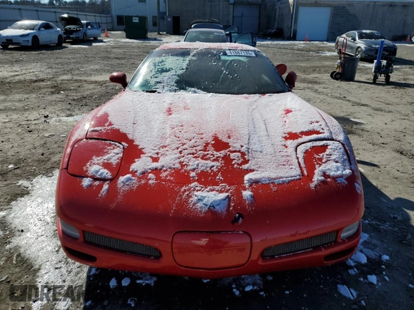 2004 Chevrolet Corvette Z06 with VIN 1G1YY12S545112990, listed as a Copart auction lot 41887135 with 97,376 mi miles and Salvage Title. Bid and sale history available at carsss.com. Image 5.