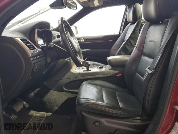 2014 Jeep Grand Cherokee Summit with VIN 1C4RJFJM7EC375043, listed as a Copart auction lot 50243395 with 81,224 mi miles and Clean title. Bid and sale history available at DreamBid. Image 7.