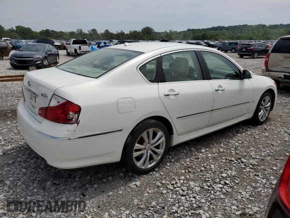 2010 Infiniti M with VIN JN1CY0ARXAM961446, listed as a Copart auction lot 55397704 with 151,939 mi miles and Salvage title. Bid and sale history available at DreamBid. Image 3.