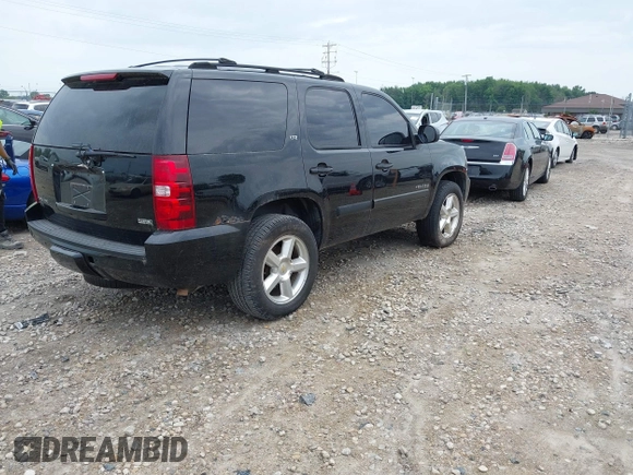 2007 Chevrolet Tahoe LT with VIN 1GNFK13087J206250, listed as a IAAI auction lot 42803759 with 292,450 mi miles and . Bid and sale history available at DreamBid. Image 4.