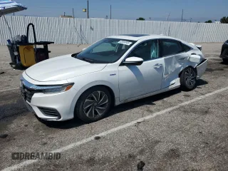 2022 Honda Insight Touring with VIN 19XZE4F98NE004527, listed as a Copart auction lot 60564905 with 47,361 mi miles and Salvage title. Bid and sale history available at DreamBid. Image 1.