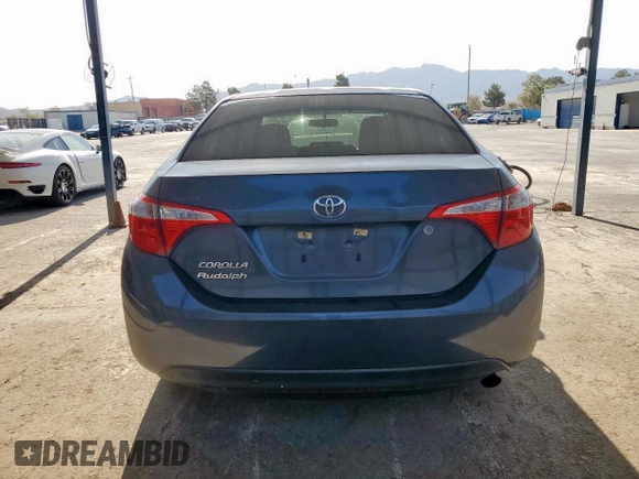 2016 Toyota Corolla L with VIN 5YFBURHE2GP478051, listed as a Copart auction lot 57886185 with 89,759 mi miles and Salvage title. Bid and sale history available at DreamBid. Image 6.