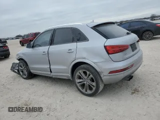 2018 Audi Q3 Premium with VIN WA1BCCFS3JR016761, listed as a Copart auction lot 46091235 with 50,440 mi miles and Salvage Title. Bid and sale history available at carsss.com. Image 2.