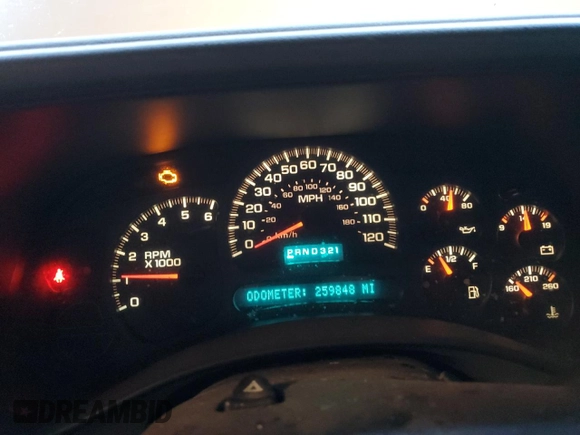 2005 Chevrolet Suburban LS z VIN 3GNEC16Z85G106604, wystawiony jako Copart lot #84952804 z przebiegiem 259 848 mil mil oraz Szkoda całkowita • Salvage title. Historia ofert i sprzedaży dostępna na DreamBid. Obrazek 9.