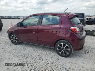 2023 Mitsubishi Mirage Black Edition with VIN ML32AWHJ7PH007192, listed as a Copart auction lot 54978395 with 25,065 mi miles and Clean title. Bid and sale history available at DreamBid. Image 2.