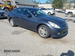 2011 Infiniti G37 x with VIN JN1CV6ARXBM354640, listed as a IAAI auction lot 42149111 with 107,520 mi miles. Bid and sale history available at carsss.com. Image 1.