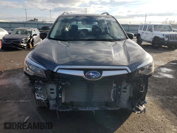 2021 Subaru Forester with VIN JF2SKADC8MH575274, listed as a Copart auction lot 44122885 with 57,492 mi miles and Salvage title. Bid and sale history available at DreamBid. Image 5.