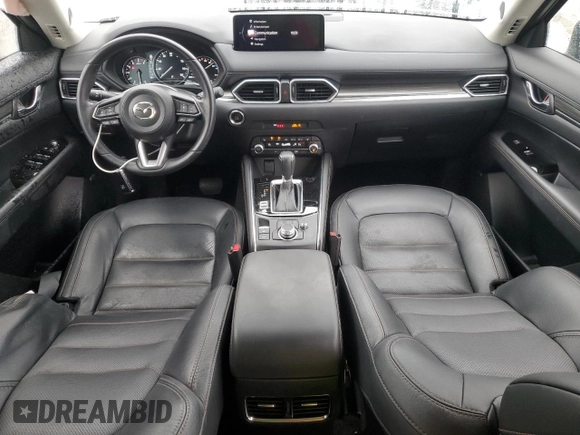 2023 Mazda CX-5 S Premium with VIN JM3KFBDM0P0227531, listed as a Copart auction lot 48333175 with 20,814 mi miles and Salvage Title. Bid and sale history available at DreamBid. Image 8.
