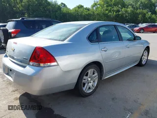 2011 Chevrolet Impala LT Fleet with VIN 2G1WG5EK7B1161734, listed as a IAAI auction lot 42580168 with 158,740 mi miles and . Bid and sale history available at DreamBid. Image 4.