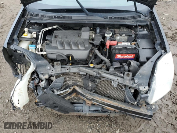 2012 Nissan Sentra SR z VIN 3N1AB6AP1CL705445, wystawiony jako Copart lot #57079435 z przebiegiem 164 814 mil mil oraz Szkoda całkowita • Salvage title. Historia ofert i sprzedaży dostępna na DreamBid. Obrazek 11.