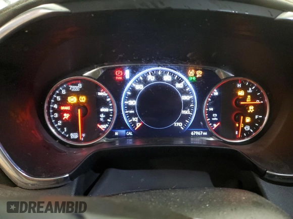 2020 Chevrolet Blazer Premier with VIN 3GNKBLRS9LS646277, listed as a Copart auction lot 43941815 with 67,967 mi miles and Non repairable. Bid and sale history available at DreamBid. Image 9.