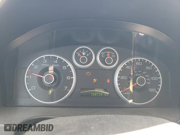 2006 Ford Fusion SE with VIN 3FAFP07Z36R227577, listed as a Copart auction lot 49771195 with 180,738 mi miles and Salvage Title. Bid and sale history available at DreamBid. Image 9.