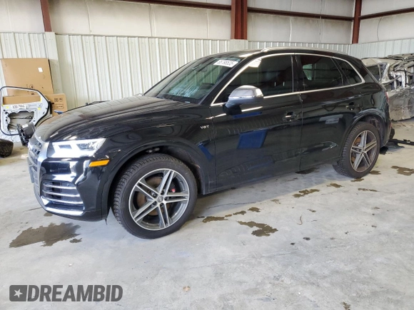 2018 Audi SQ5 Premium Plus with VIN WA1A4AFY7J2119403, listed as a Copart auction lot 88798535 with Not Provided miles and Salvage Title. Bid and sale history available at DreamBid. Image 1.