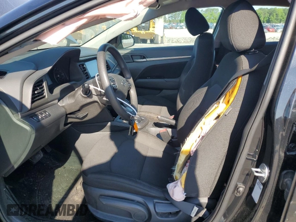 2020 Hyundai Elantra SEL with VIN 5NPD84LF7LH543760, listed as a Copart auction lot 55917154 with 112,425 mi miles and Salvage Title. Bid and sale history available at carsss.com. Image 7.