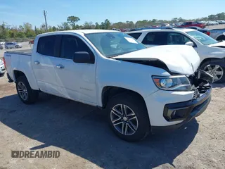 2021 Chevrolet Colorado 4WD LT with VIN 1GCGTCEN0M1111868, listed as a IAAI auction lot 41707216 with 123,761 mi miles and . Bid and sale history available at DreamBid. Image 1.