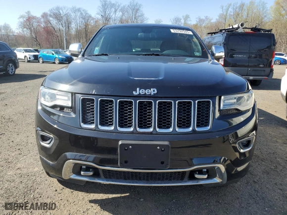 2014 Jeep Grand Cherokee Overland with VIN 1C4RJFCT8EC441619, listed as a Copart auction lot 53292505 with 139,267 mi miles and Clean Title. Bid and sale history available at carsss.com. Image 5.