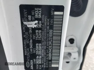 2024 Hyundai Ioniq 5 SEL z VIN KM8KN4DE3RU316999, wystawiony jako Copart lot #53107055 z przebiegiem 2 543 mil mil oraz Szkoda całkowita • Salvage title. Historia ofert i sprzedaży dostępna na DreamBid. Obrazek 14.