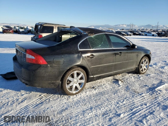 2007 Volvo S80 V8 with VIN YV1AH852871027113, listed as a Copart auction lot 89084055 with 109,797 mi miles and Clean Title. Bid and sale history available at carsss.com. Image 3.