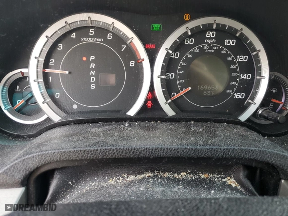 2010 Acura TSX with VIN JH4CU2F64AC006696, listed as a Copart auction lot 52131005 with 169,653 mi miles and Salvage Title. Bid and sale history available at carsss.com. Image 9.