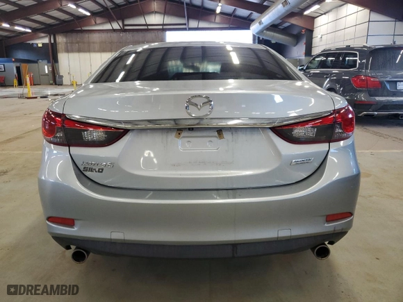 2017 Mazda Mazda6 Sport with VIN JM1GL1U57H1150789, listed as a Copart auction lot 48002695 with 125,889 mi miles and Salvage Title. Bid and sale history available at carsss.com. Image 6.