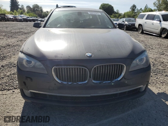 2011 BMW 7 Series 750Li xDrive with VIN WBAKC8C52BC432349, listed as a Copart auction lot 56072525 with 133,073 mi miles and Salvage title. Bid and sale history available at DreamBid. Image 5.