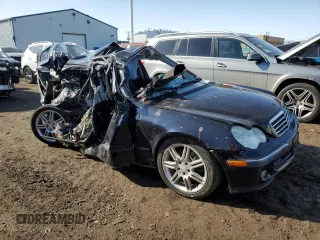 2007 Mercedes-Benz C 280 Luxury with VIN WDBRF92H47F933791, listed as a Copart auction lot 47400005 with Not provided miles and Non repairable. Bid and sale history available at DreamBid. Image 4.