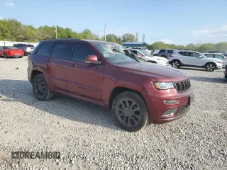2018 Jeep Grand Cherokee High Altitude with VIN 1C4RJFCG8JC503940, listed as a Copart auction lot 52899975 with 75,514 mi miles and Salvage Title. Bid and sale history available at carsss.com. Image 4.