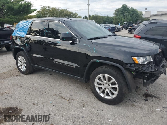2022 Jeep Grand Cherokee WK Laredo X with VIN 1C4RJEAG3NC127912, listed as a Copart auction lot 69666014 with 70,762 mi miles and Salvage Title. Bid and sale history available at carsss.com. Image 4.