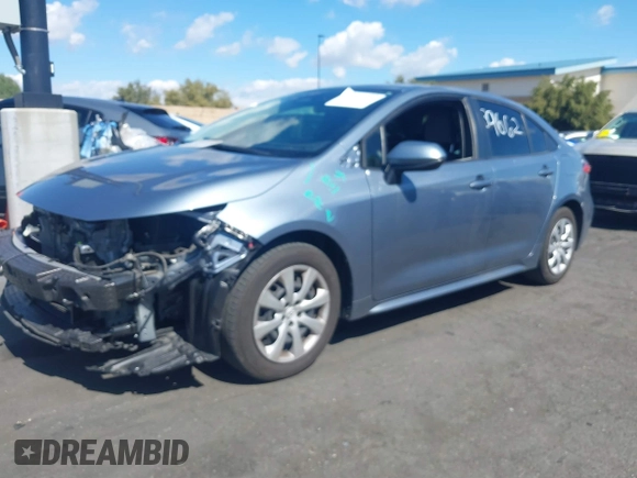 2023 Toyota Corolla LE z VIN JTDB4MEE4P3005736, wystawiony jako IAAI lot #41739662 z przebiegiem 28 257 mil mil oraz . Historia ofert i sprzedaży dostępna na DreamBid. Obrazek 2.