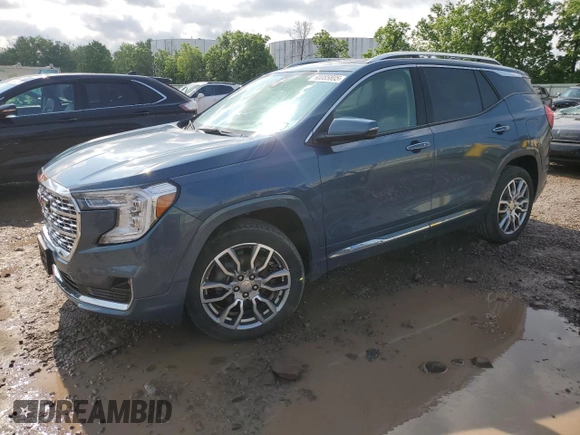2024 GMC Terrain Denali с VIN 3GKALXEG4RL117871, выставлен на аукционе Copart как лот 60085805 с пробегом Не указан миль и Списание • Salvage title. История ставок и продаж доступна на DreamBid. Изображение 1.