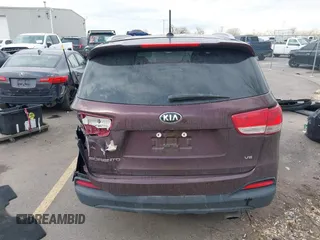 2018 Kia Sorento LX with VIN 5XYPG4A51JG354830, listed as a IAAI auction lot 41507165 with 99,598 mi miles and . Bid and sale history available at DreamBid. Image 17.