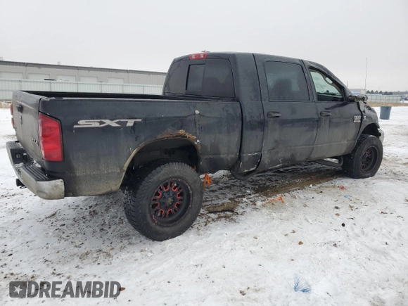 2008 Dodge Ram 2500 Laramie with VIN 3D7KS29A38G239792, listed as a Copart auction lot 85916724 with 279,716 mi miles and Salvage Title. Bid and sale history available at carsss.com. Image 3.