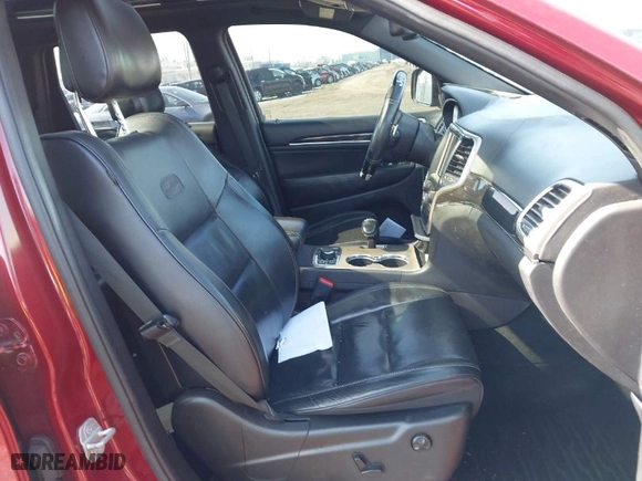 2014 Jeep Grand Cherokee Overland with VIN 1C4RJFCG2EC216406, listed as a IAAI auction lot 41944794 with 124,007 mi miles. Bid and sale history available at carsss.com. Image 5.