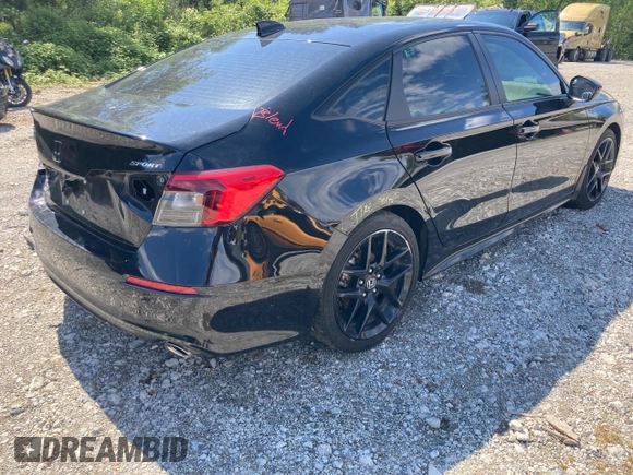 2023 Honda Civic Sport z VIN 2HGFE2F50PH108541, wystawiony jako Copart lot #53641295 z przebiegiem 27 991 mil mil oraz Szkoda całkowita • Salvage title. Historia ofert i sprzedaży dostępna na DreamBid. Obrazek 3.