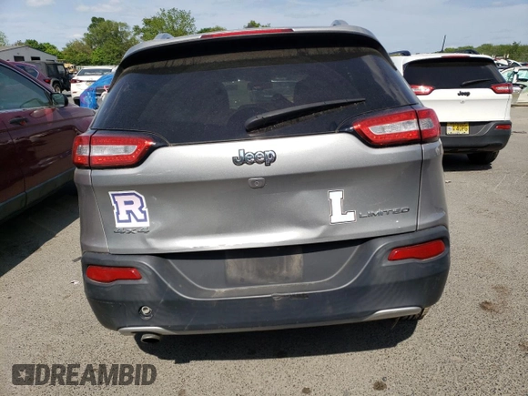 2016 Jeep Cherokee Limited z VIN 1C4PJMDB0GW112352, wystawiony jako Copart lot #52703043 z przebiegiem 60 642 mil mil oraz Szkoda całkowita • Salvage title. Historia ofert i sprzedaży dostępna na DreamBid. Obrazek 6.