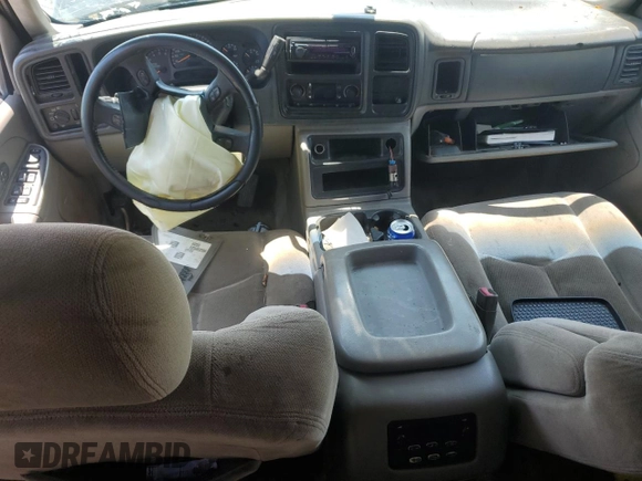 2005 GMC Yukon SLE with VIN 1GKEC13T35R233595, listed as a Copart auction lot 64571554 with 0 mi miles and Salvage Title. Bid and sale history available at carsss.com. Image 8.