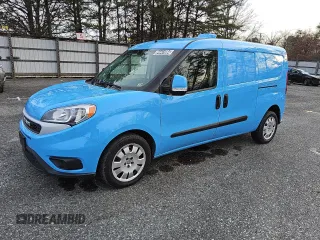 2019 Ram ProMaster City Cargo Tradesman SLT with VIN ZFBHRFBB5K6M25761, listed as a Copart auction lot 84441884 with 83,032 mi miles and Clean Title. Bid and sale history available at carsss.com. Image 1.