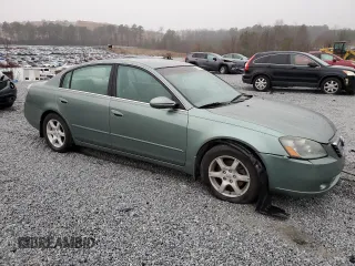 2006 Nissan Altima 2.5 with VIN 1N4AL11D26N348984, listed as a Copart auction lot 47546545 with 104,842 mi miles and Salvage Title. Bid and sale history available at carsss.com. Image 4.