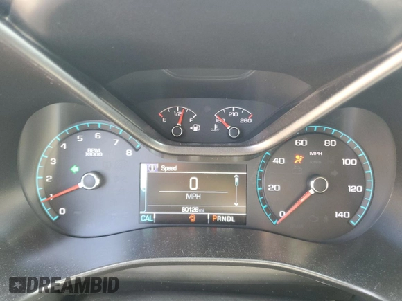 2017 GMC Canyon 4WD SLE with VIN 1GTG6CEN9H1163447, listed as a Copart auction lot 50975025 with 60,126 mi miles and Salvage Title. Bid and sale history available at carsss.com. Image 9.